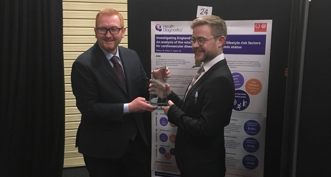 Health Diagnostics win research poster competition at PHE's 2018 CVD Prevention Conference Health Diagnostics win research poster competition at PHE's 2018 CVD Prevention Conference